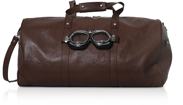 Posh Travel XL Leather Duffel Bag - Poshead