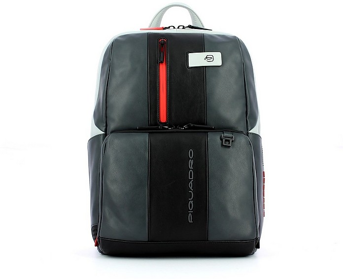 Gray Urban RFID 14.0 Small Backpack - Piquadro
