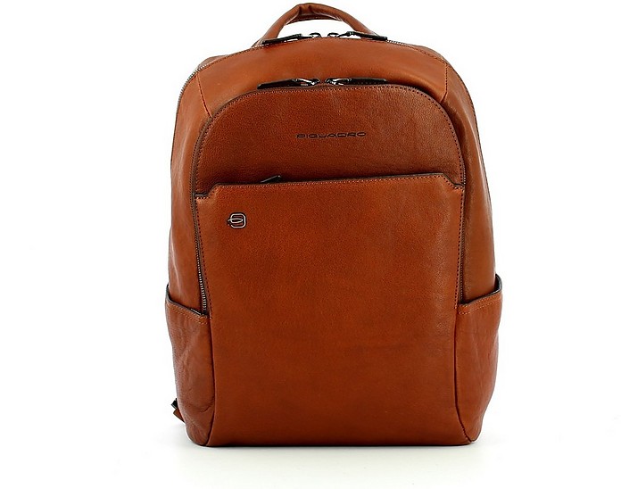 Men's Brown Backpack - Piquadro / sNAh