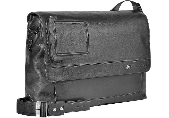 Piquadro Vibe - Laptop & i-Pad® Messenger Bag at FORZIERI