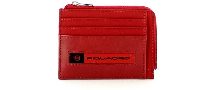 Men's Red Wallet - Piquadro