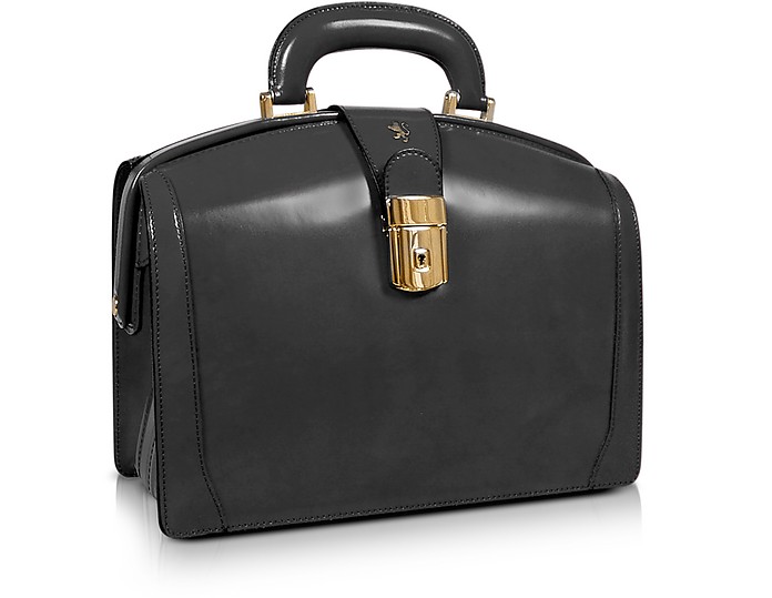 Ladies Polished Italian Leather Briefcase - Pratesi