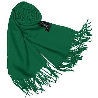emerald green cashmere scarf