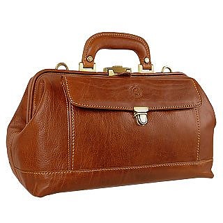 Genuine Italian Leather Doctor Bag - Chiarugi
