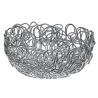 Nuvem - Round Large Anodized Aluminium Wire Basket - Alessi