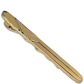 Gold Plated Tie Clip - AZ Collection