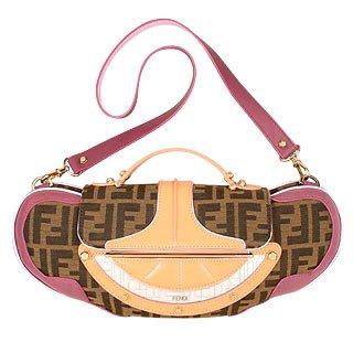Fendi Vanity Zucca Canvas and Leather 