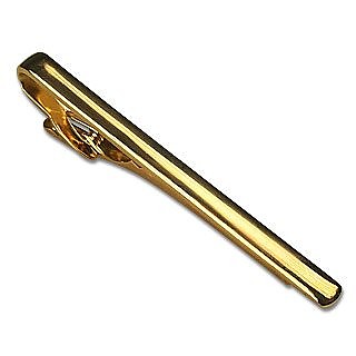 Classic Gold Plated Tie Clip - Forzieri