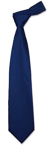 Cravatta extra-long blu navy tinta unita - Forzieri
