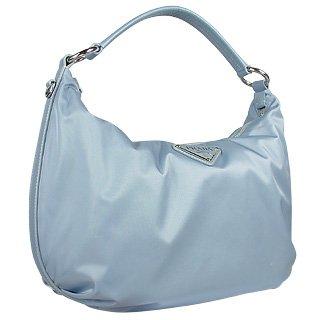 baby blue prada bag