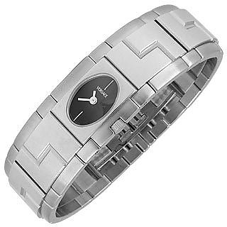 Sapho - Uhr aus Edelstahl mit ovalem Zifferblatt - Versace