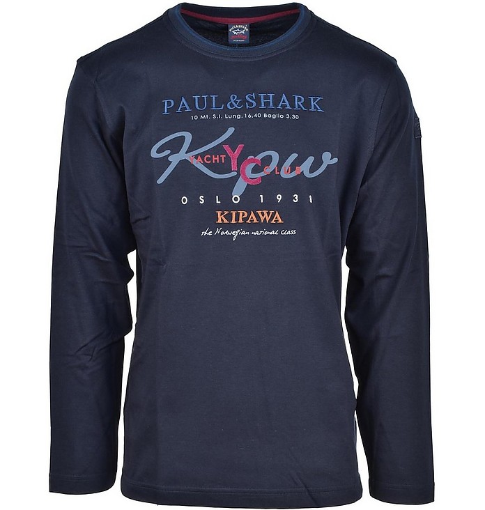 Men's Night Blue T-Shirt - Paul&Shark
