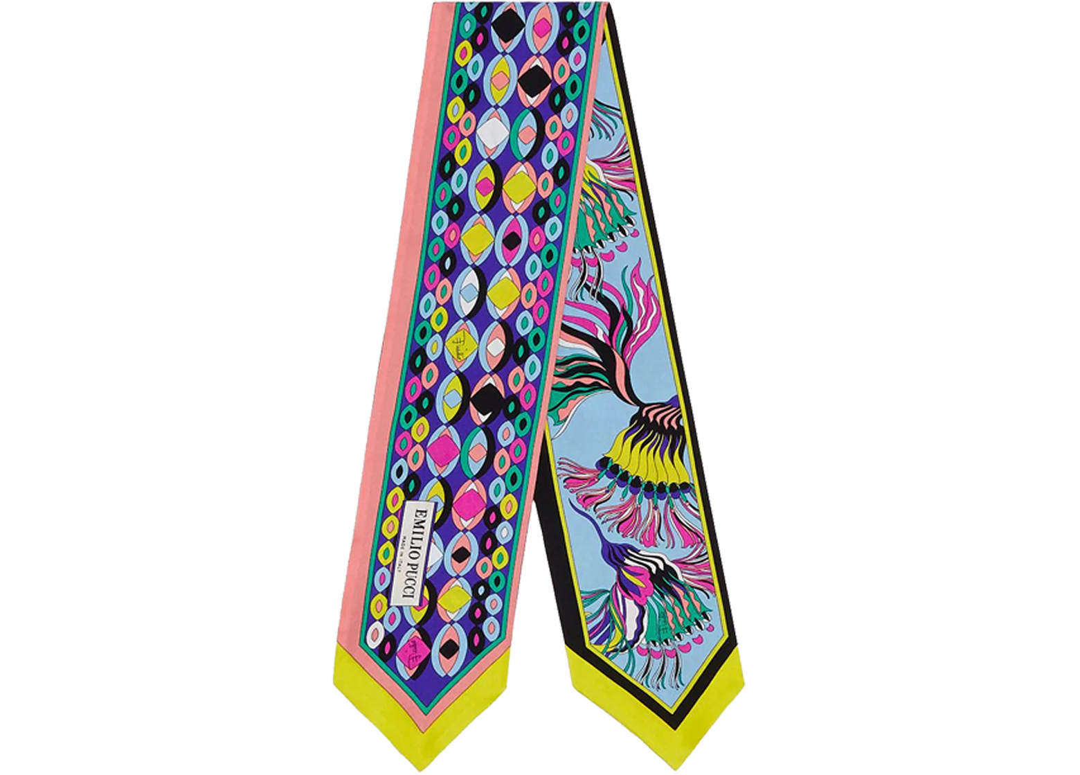 EMILIO PUCCI: neck scarf for woman - Orange  Emilio Pucci neck scarf  3RGB753RC43 online at