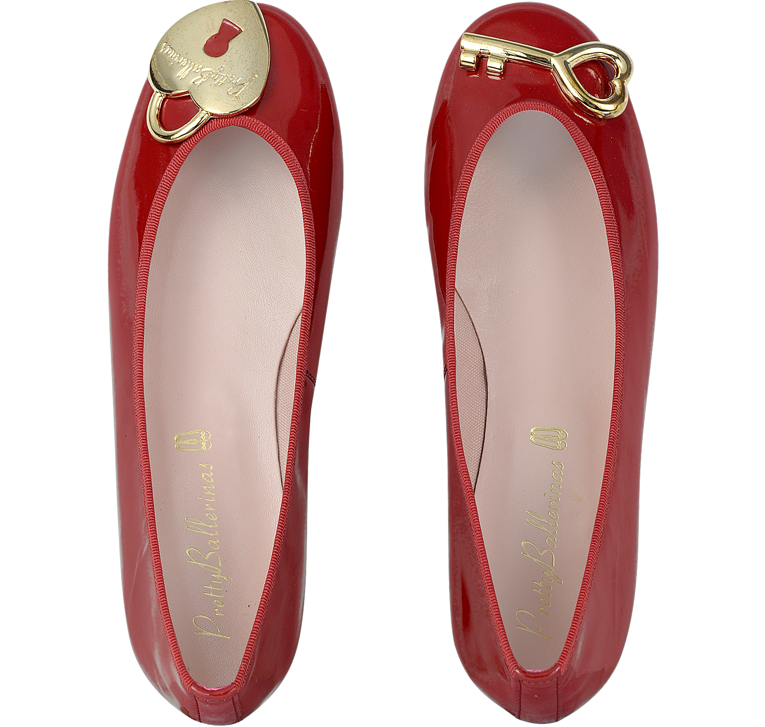 Pretty Ballerinas Red Patent Ballerina Shoes 10.5 US | 8 UK | 41 EU at ...