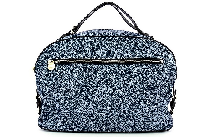 Blue Medium Top-Handle Sexy Bag - Borbonese