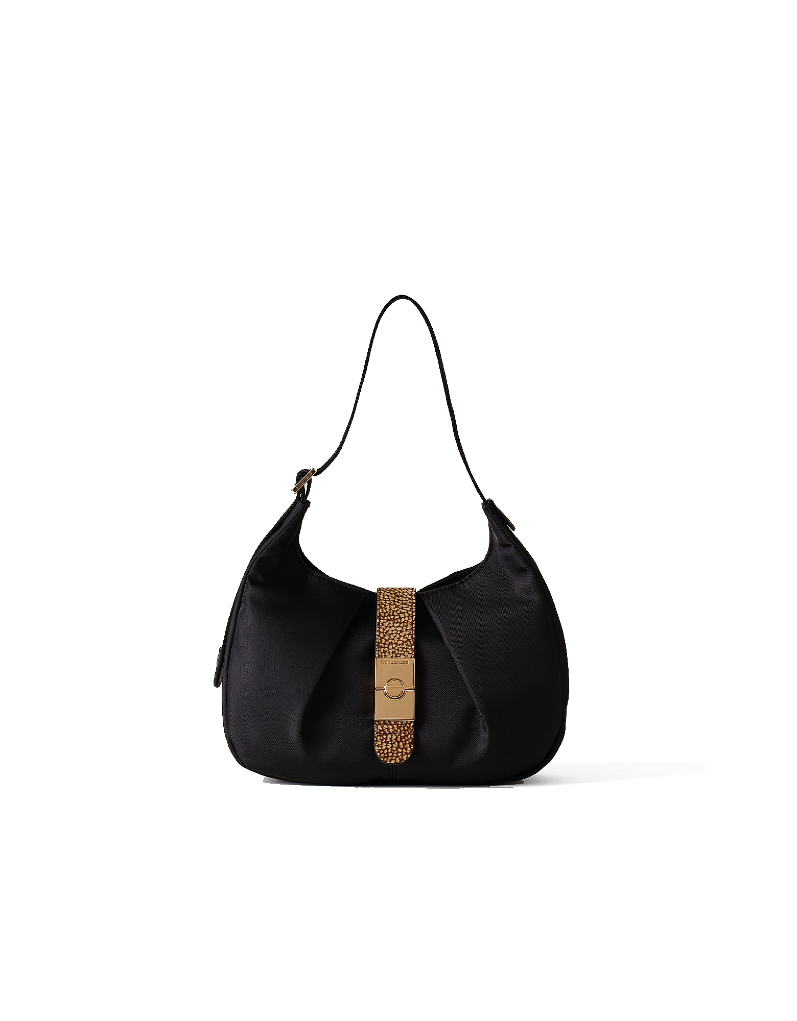 Borbonese Designer Handbags Women's Black Bag In Noir
