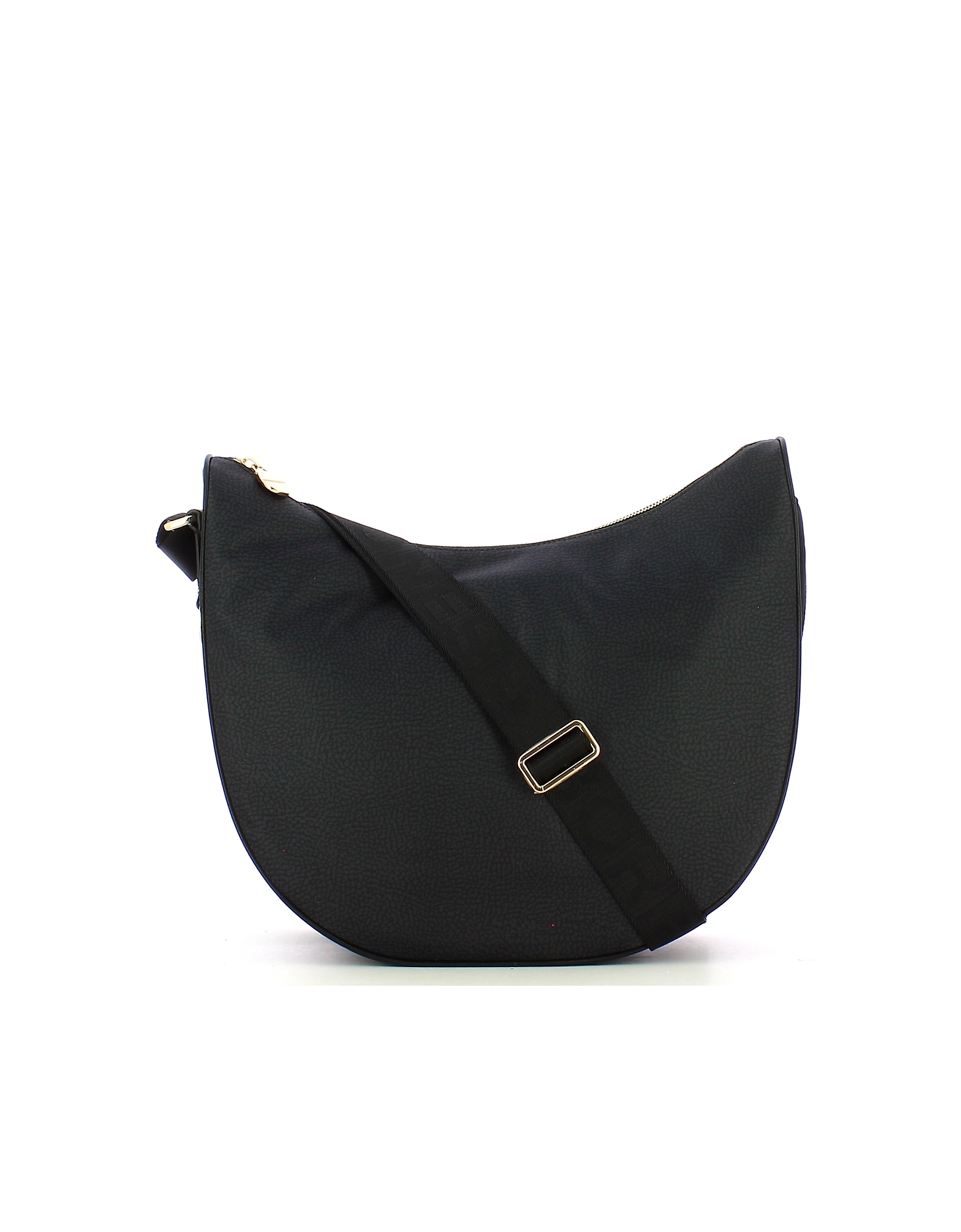 Borbonese Designer Handbags Women's Black Bag In Noir