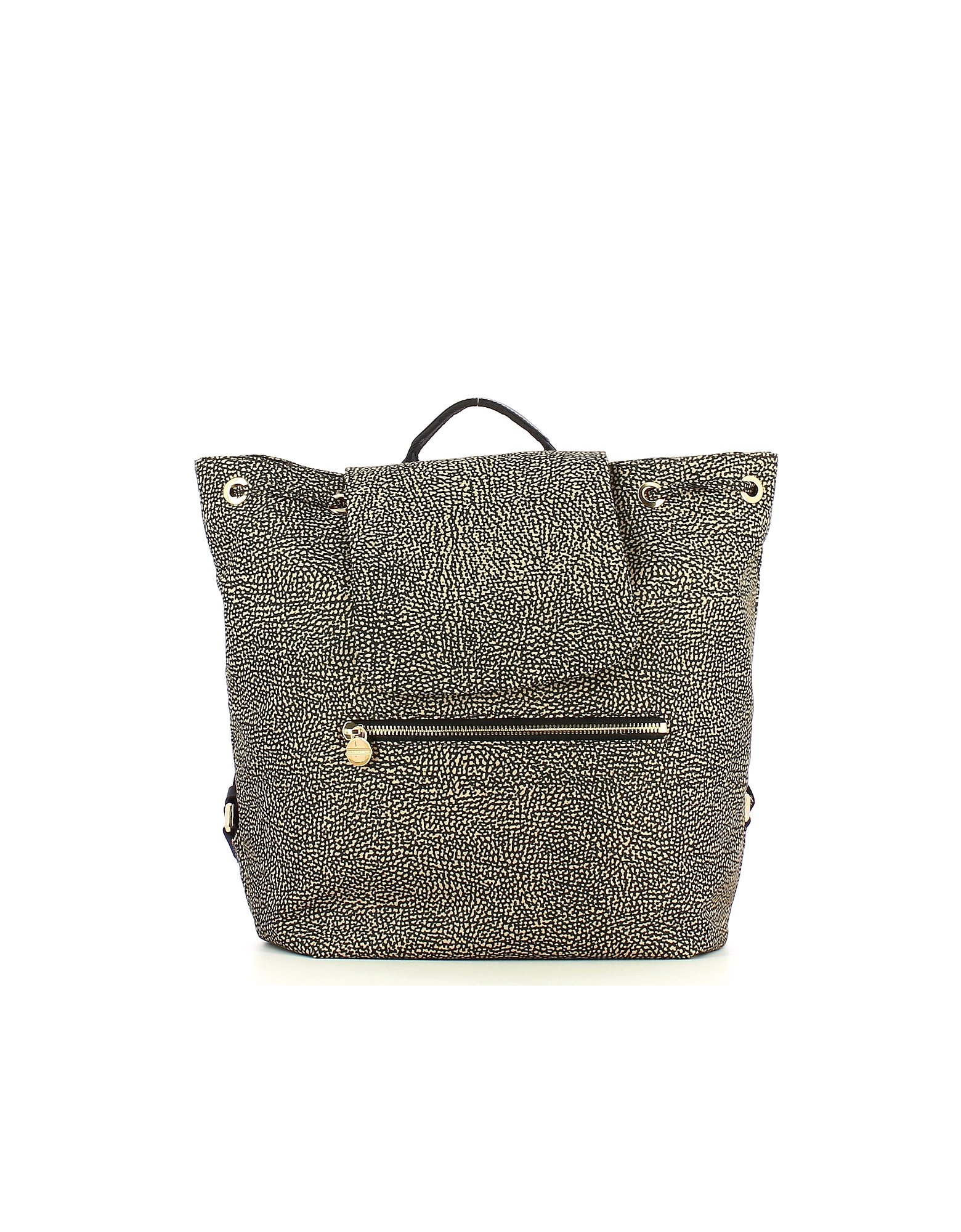 Borbonese Designer Handbags Women's Brown Backpack In Marron