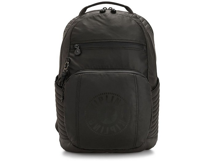 Raw Black Backpack w/Front Detachable Pocket - KIPLING