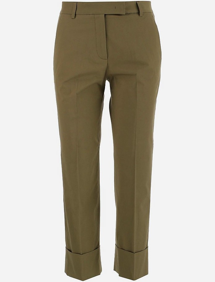 Women's Straight_Trousers - QL2 Donna