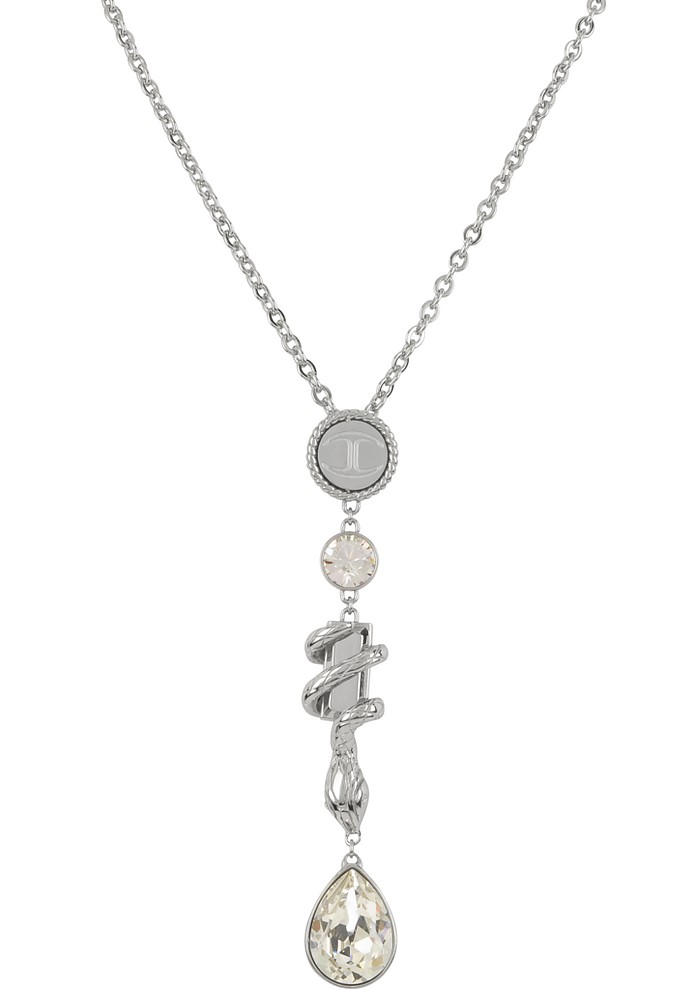 Just Cavalli Treasure Stainless Steel Women's Necklace at FORZIERI