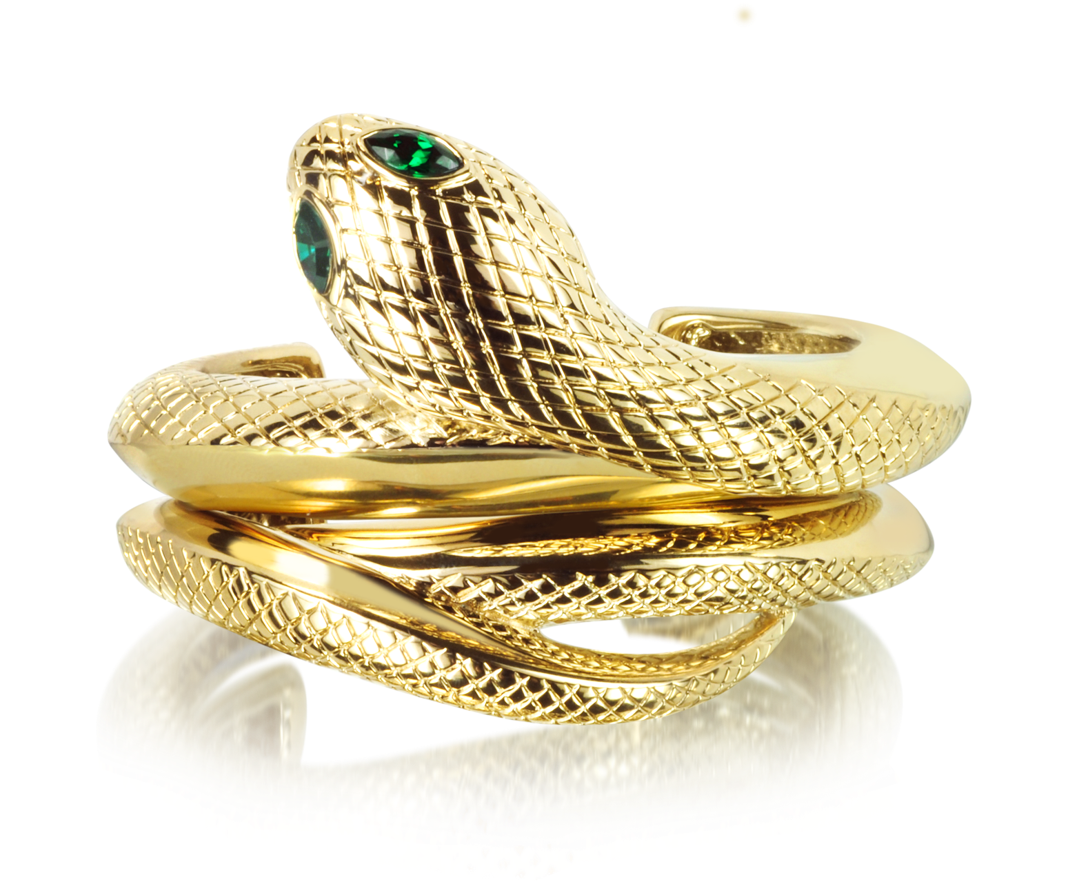 Браслет змея из золота
