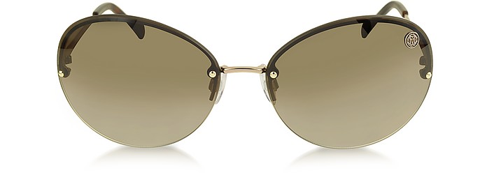 Hydra 782S 34G Light Gold Women's Sunglasses - Roberto Cavalli