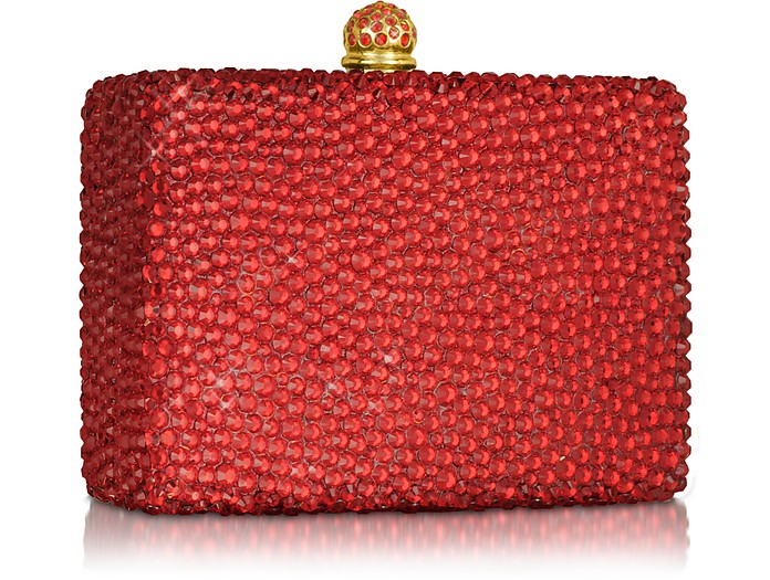 Red Crystal Evening Clutch - Rodo