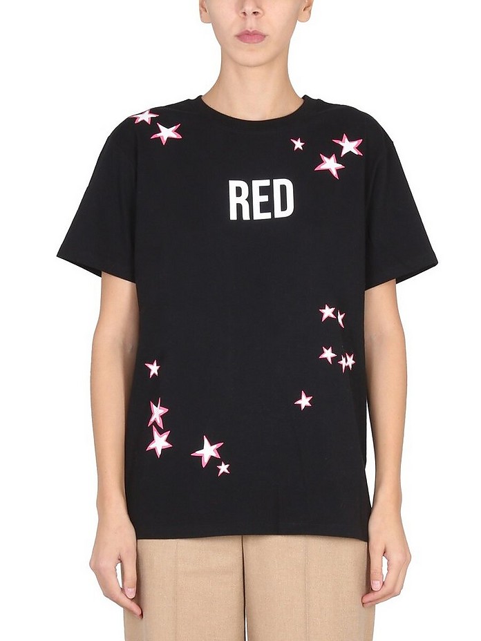 Logo Print T-Shirt - RED Valentino