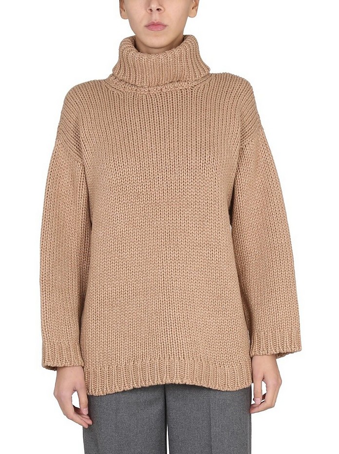 Wool And Lurex Blend Sweater - RED Valentino