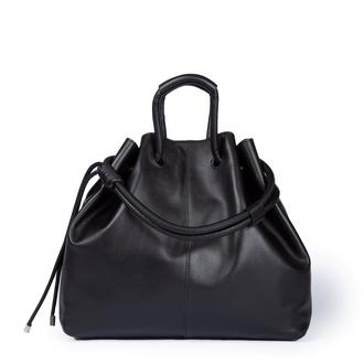 MCM Black Quilted Leather Patricia Shoulder Bag at FORZIERI