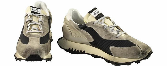 Men's Black / Gray Sneakers - RUN OF
