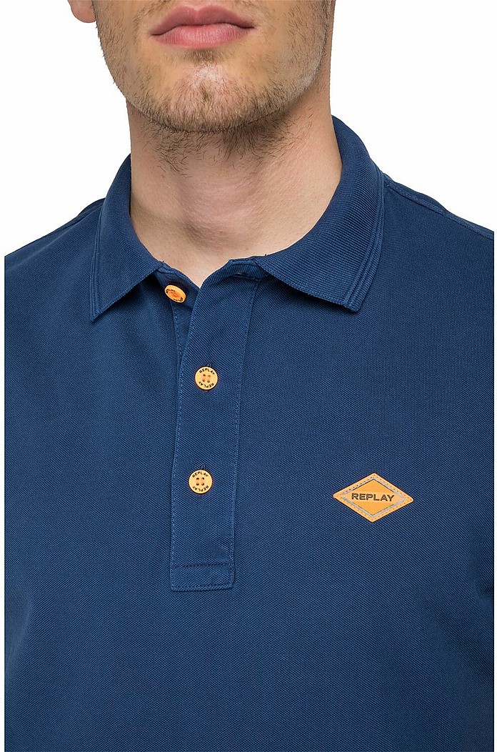 Replay Men's Polo Shirt L at FORZIERI