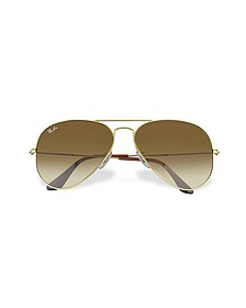 Aviator - Large Metal Sunglasses