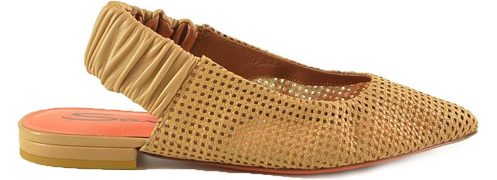 Women's Camel Shoes - Santoni