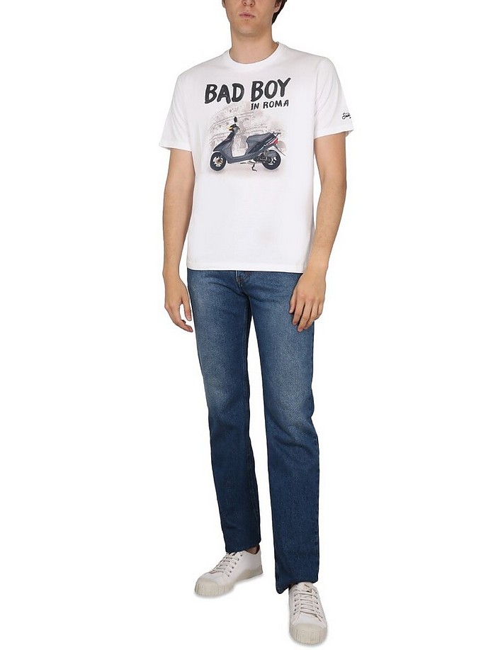Bad Boy T-Shirt In Rome - Saint Barth Mc2