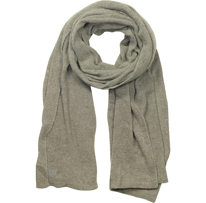 Solid Viscose, Cashmere and Wool Blend Stole - Mila Schön