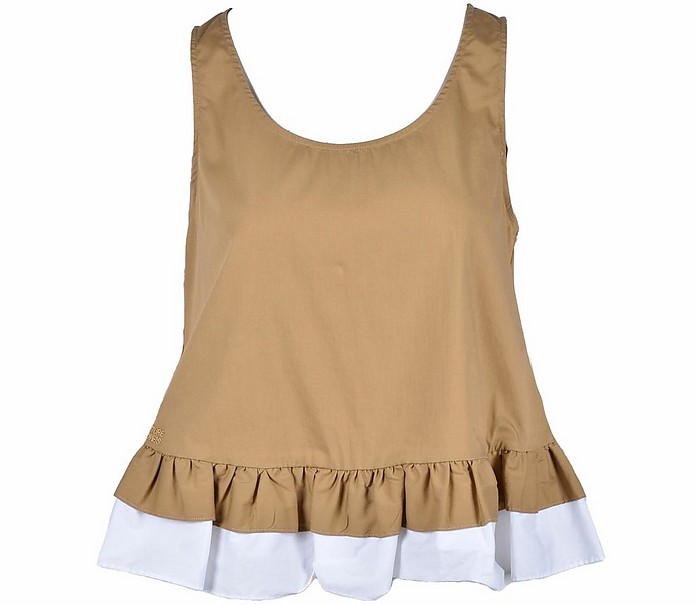 Women's Camel Top - Semicouture 01