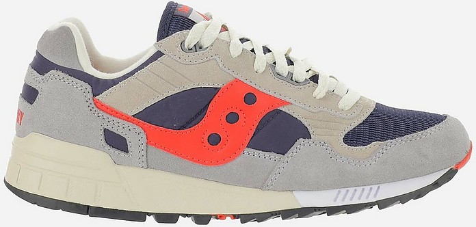 Gray Nylon and Suede Sneakers - Saucony