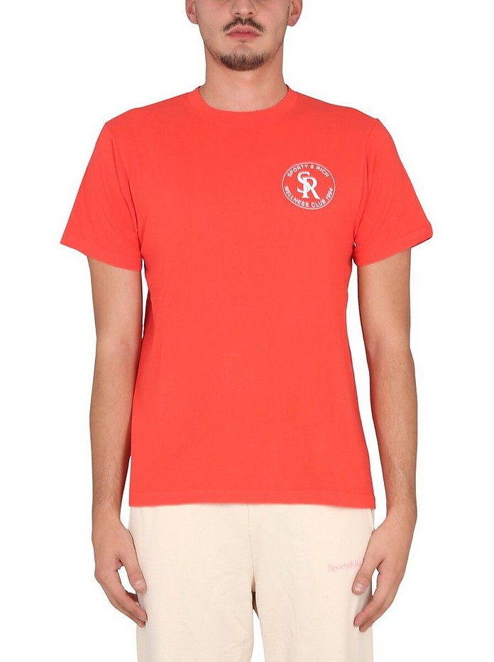 T-Shirt With Logo - Sporty & Rich