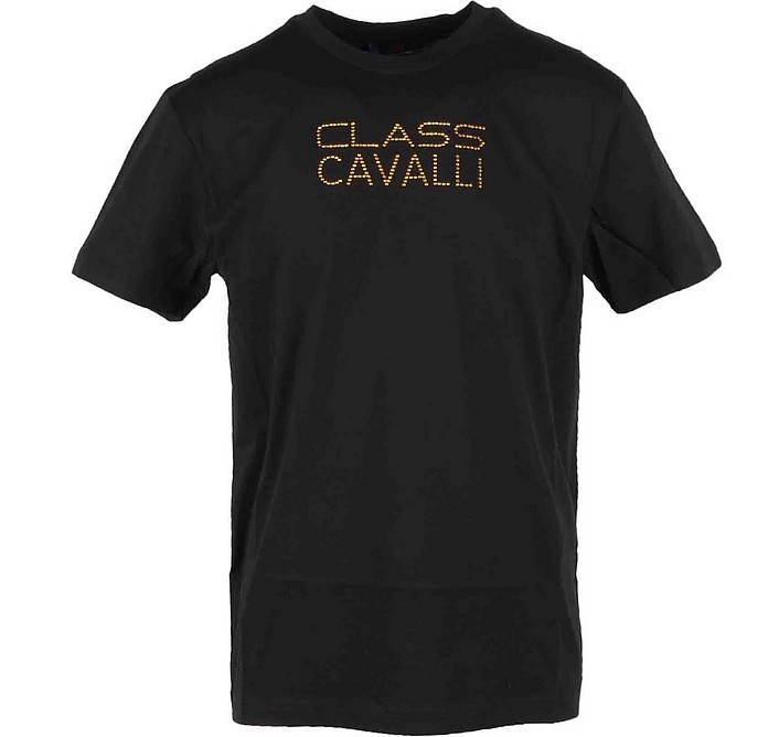 Men's Black T-Shirt - Class Roberto Cavalli