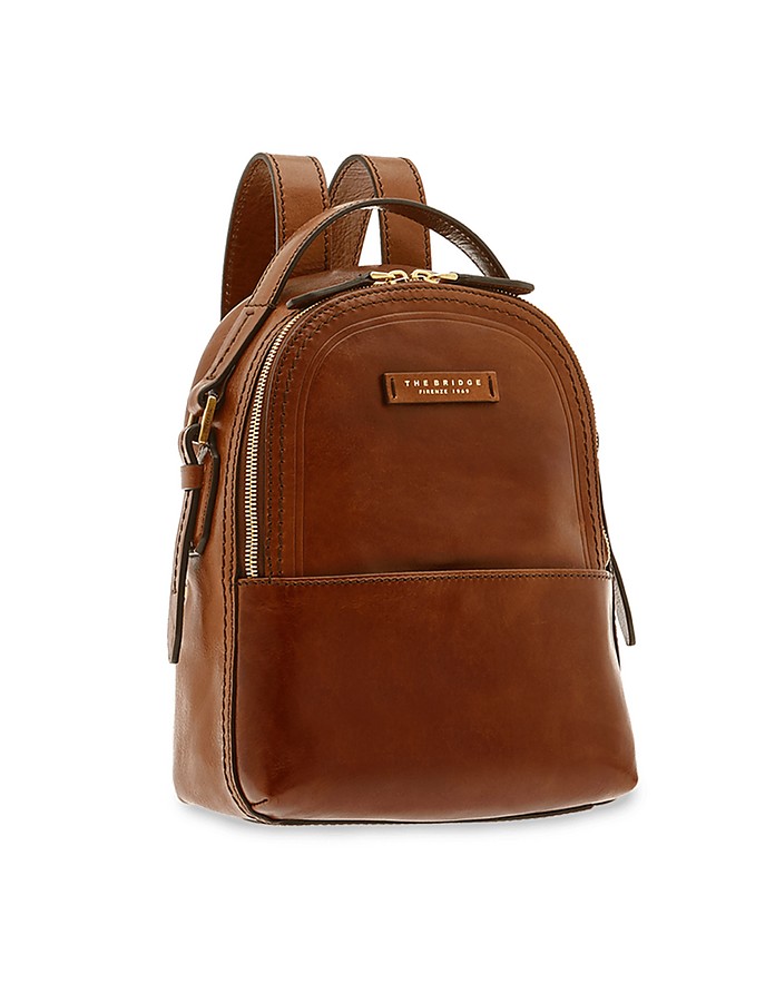 Pearl District Genuine Leather Backpack - The Bridge