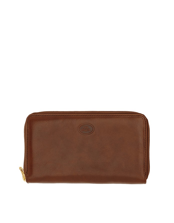 Story Donna Genuine Leather Continetal Wallet w/Zip - The Bridge