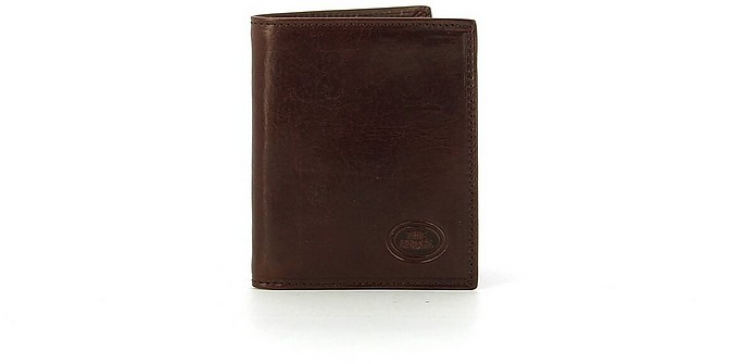 Brown Leather Story Credit Card Holder - The Bridge
