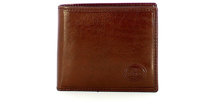 Brown Leather Men's Wallet - The Bridge / UEubW 