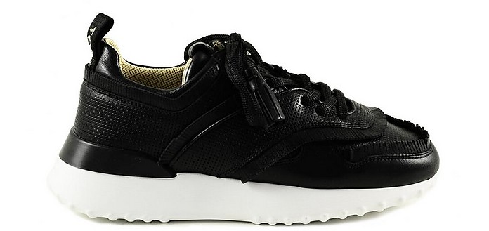Black Leather Women's Sneakers - Tod's