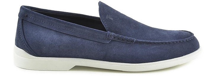 Blue Men's Loafer Shoes - Tod's