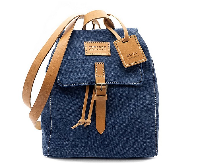 Model 226 – Canvas and Leather Women’s Backpack - The Dust Company