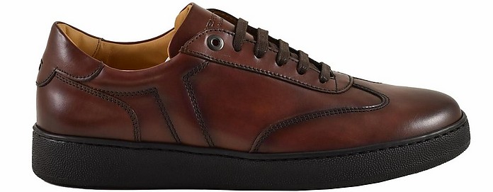 Men's Brown Sneakers - A.Testoni