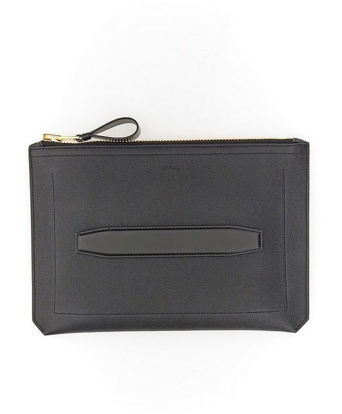 Hammered Leather Pouch - Tom Ford
